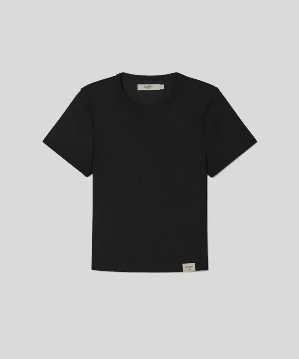 글로니 G CLASSIC RIB CREW NECK TEE 반팔티